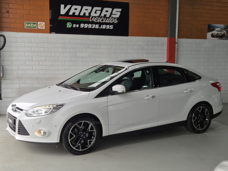 focus 2.0 titanium plus sedan 16v flex 4p automatico 2015 caxias do sul