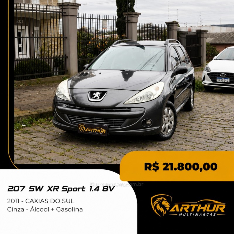 207 1.4 xr sport sw 8v flex 4p manual 2011 caxias do sul