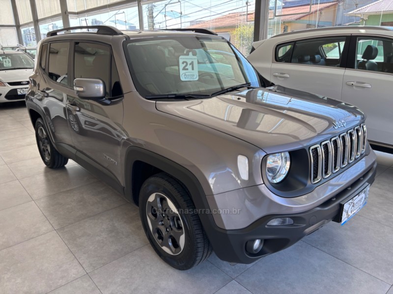 renegade 1.8 16v std flex 4p automatico 2021 bento goncalves