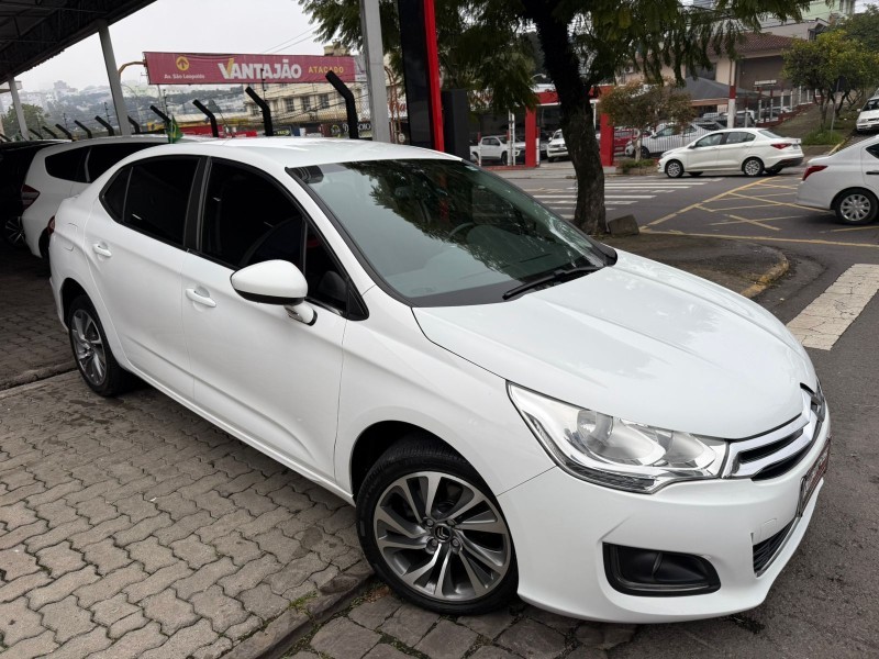 c4 lounge 1.6 tendance 16v turbo gasolina 4p automatico 2018 caxias do sul