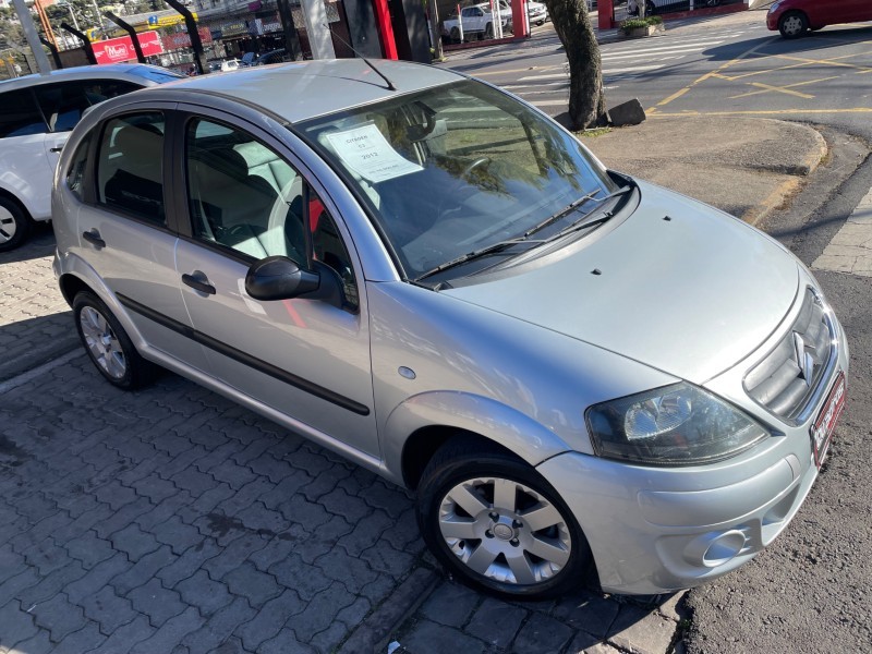c3 1.4 i glx 8v gasolina 4p manual 2012 caxias do sul