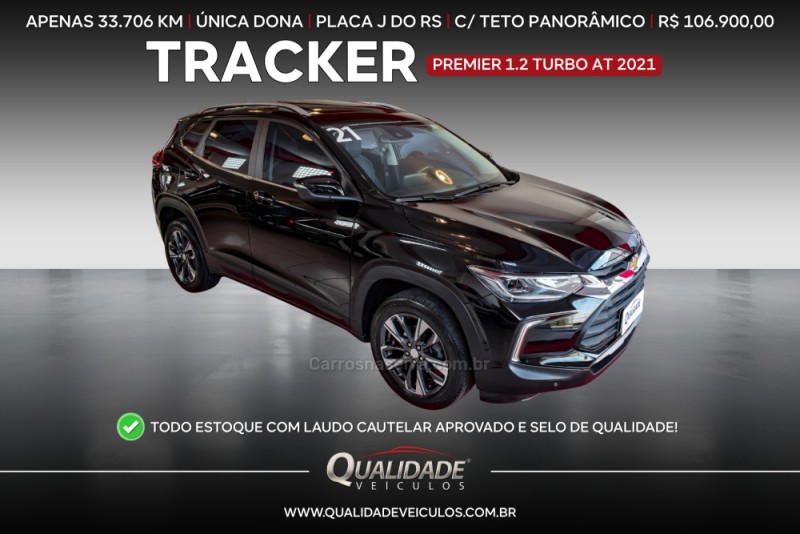 tracker 1.2 12v premier turbo flex 4p automatico 2021 santa cruz do sul