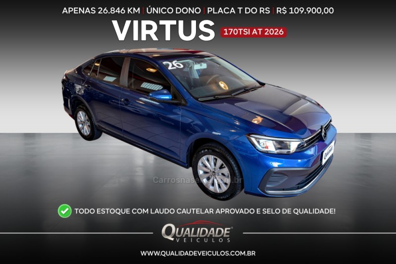 virtus 1.0 tsi flex 4p automatico 2026 santa cruz do sul