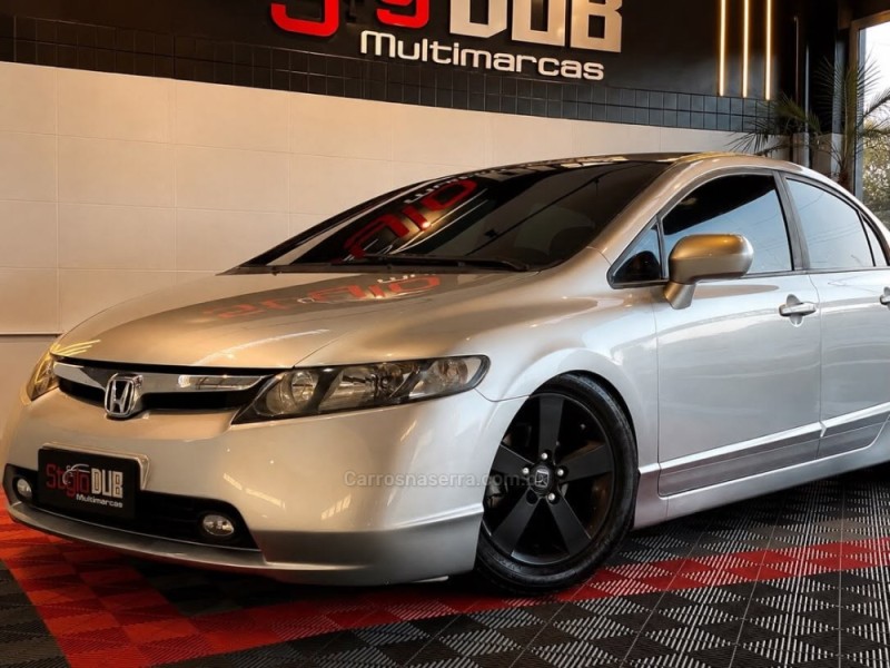 CIVIC 1.7 LXL 16V GASOLINA 4P AUTOMÁTICO - 2008 - ESTâNCIA VELHA