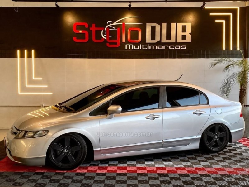CIVIC 1.7 LXL 16V GASOLINA 4P AUTOMÁTICO - 2008 - ESTâNCIA VELHA