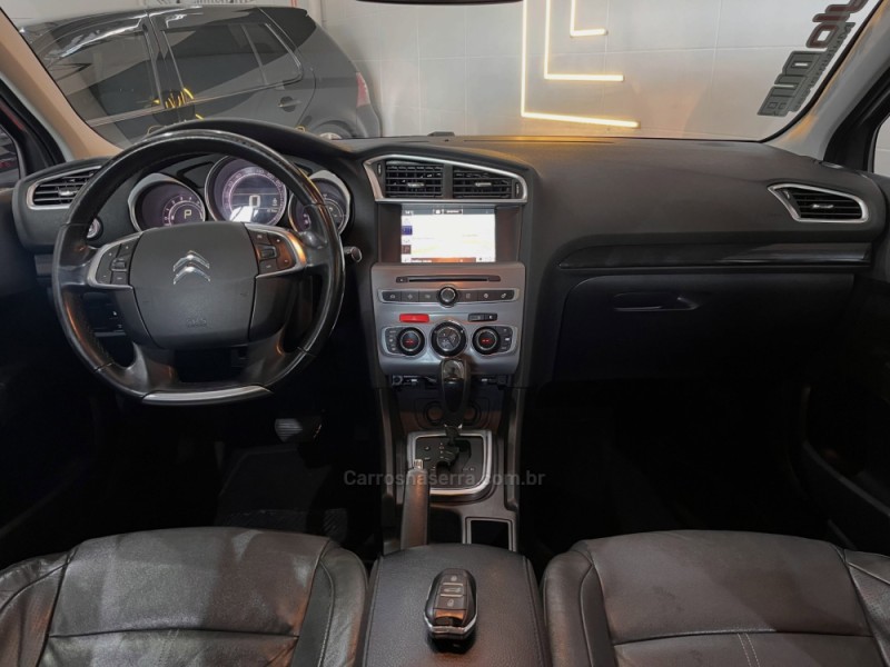 C4 LOUNGE 1.6 EXCLUSIVE 16V TURBO GASOLINA 4P AUTOMÁTICO - 2017 - ESTâNCIA VELHA
