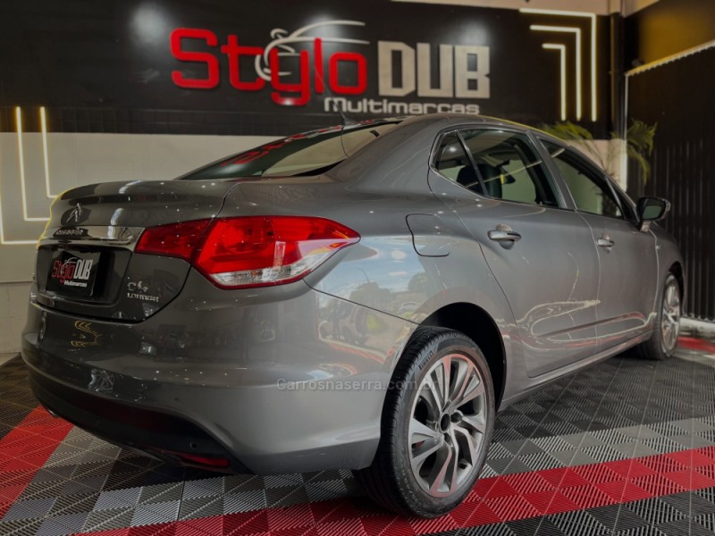 C4 LOUNGE 1.6 EXCLUSIVE 16V TURBO GASOLINA 4P AUTOMÁTICO - 2017 - ESTâNCIA VELHA