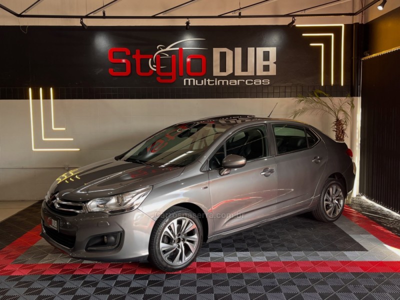 C4 LOUNGE 1.6 EXCLUSIVE 16V TURBO GASOLINA 4P AUTOMÁTICO - 2017 - ESTâNCIA VELHA