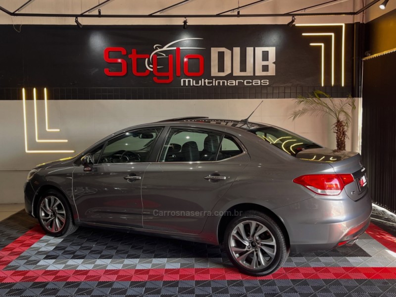 C4 LOUNGE 1.6 EXCLUSIVE 16V TURBO GASOLINA 4P AUTOMÁTICO - 2017 - ESTâNCIA VELHA