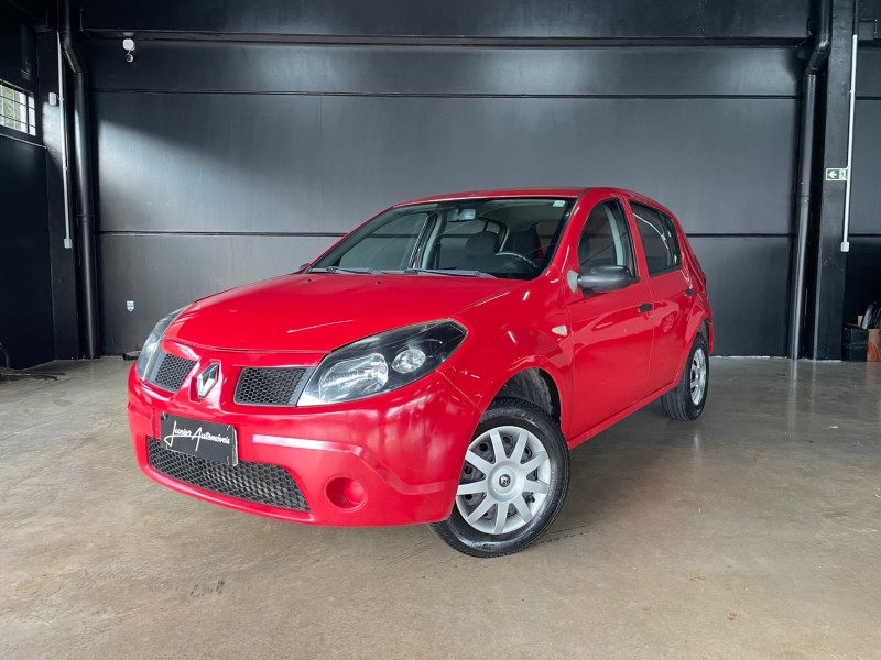 sandero 1.0 authentique 16v flex 4p manual 2009 caxias do sul
