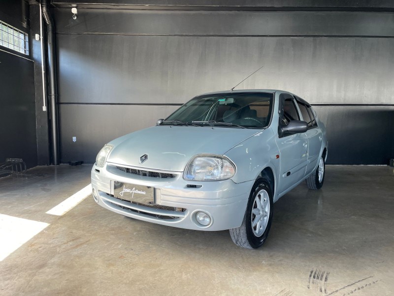clio 1.0 rt sedan 16v gasolina 4p manual 2002 caxias do sul