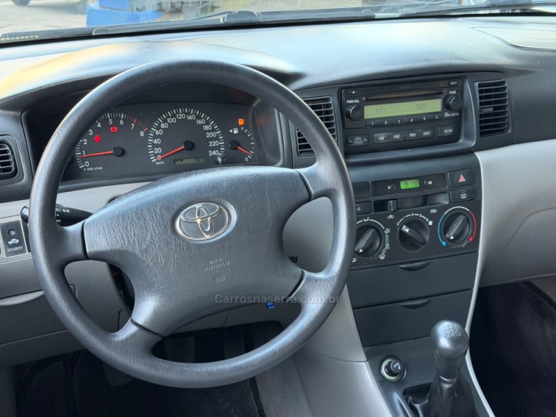 COROLLA 1.8 XEI 16V GASOLINA 4P MANUAL - 2007 - CAXIAS DO SUL