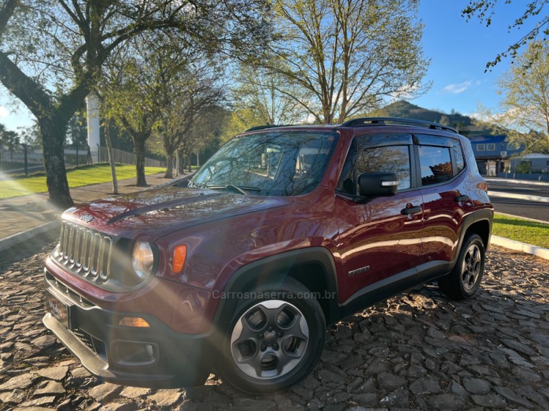 renegade 1.8 16v flex sport 4p automatico 2017 dois irmaos