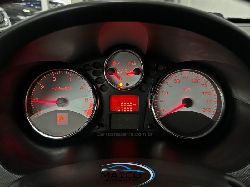 207 1.6 XS 16V FLEX 4P AUTOMÁTICO - 2012 - NOVO HAMBURGO