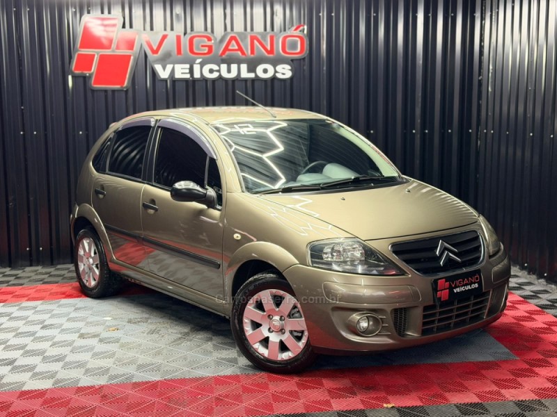 C3 1.4 SONORA GLX 8V FLEX 4P MANUAL - 2012 - CAXIAS DO SUL