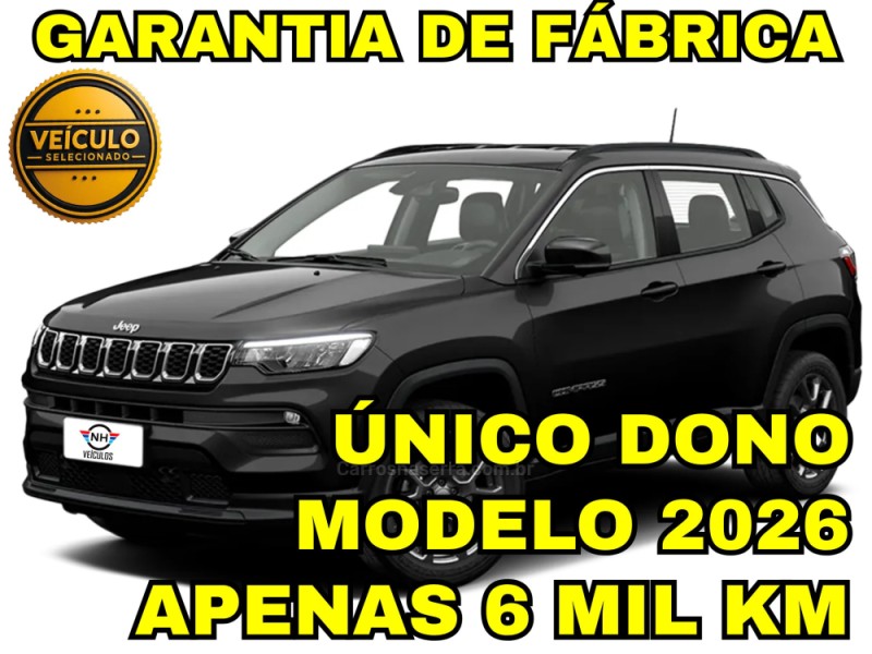 compass 1.3 sport t270 16v turbo flex 4p automatico 2026 novo hamburgo