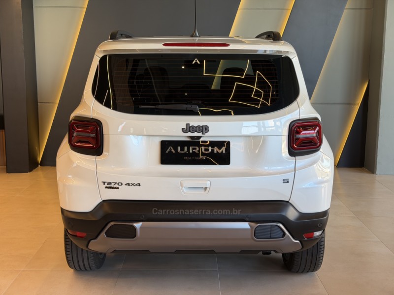 RENEGADE 1.3 S T270 16V TURBO FLEX 4X4 4P AUTOMÁTICO - 2024 - CAXIAS DO SUL