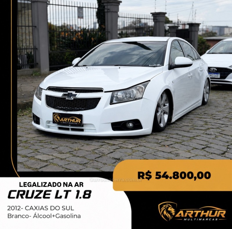 CRUZE 1.8 LT 16V FLEX 4P AUTOMÁTICO