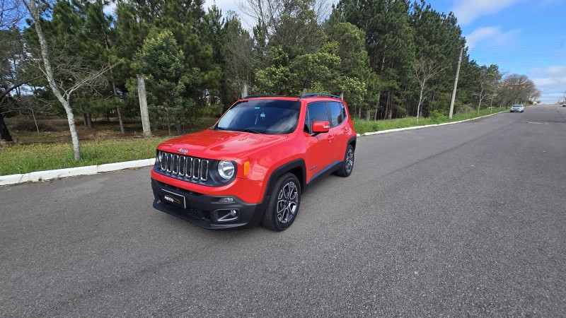 renegade 1.8 16v flex longitude 4p automatico 2016 bento goncalves