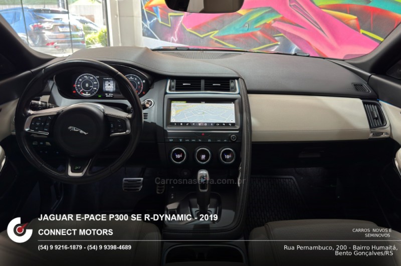 E-PACE 2.0 16V P300 R-DYNAMIC SE AWD GASOLINA 4P AUTOMÁTICO - 2019 - BENTO GONçALVES