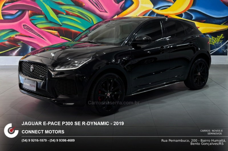 E-PACE 2.0 16V P300 R-DYNAMIC SE AWD GASOLINA 4P AUTOMÁTICO - 2019 - BENTO GONçALVES