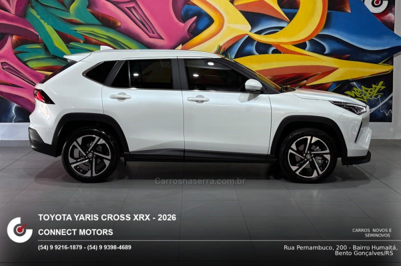 YARIS CROSS 1.5 XRX 16V FLEX 4P AUTOMÁTICO - 2026 - BENTO GONçALVES