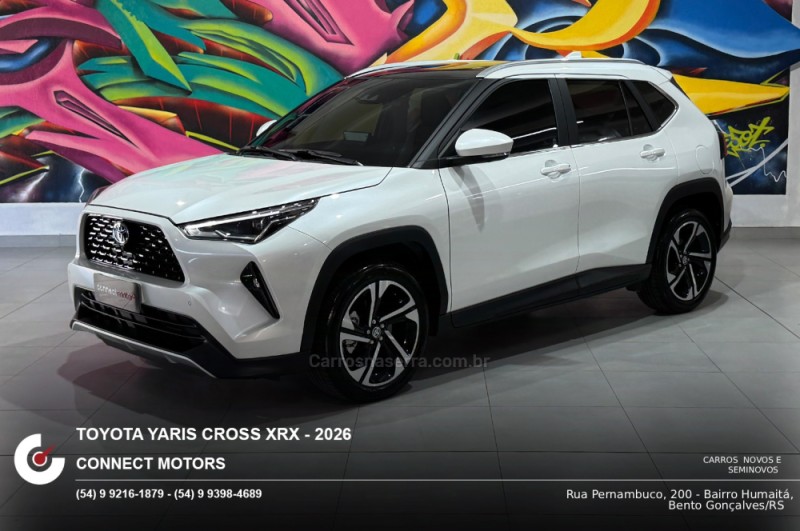 YARIS CROSS 1.5 XRX 16V FLEX 4P AUTOMÁTICO - 2026 - BENTO GONçALVES