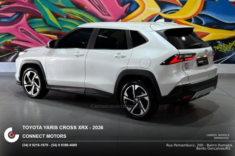 YARIS CROSS 1.5 XRX 16V FLEX 4P AUTOMÁTICO - 2026 - BENTO GONçALVES