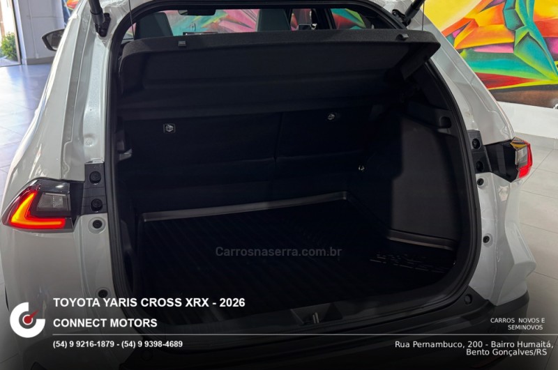 YARIS CROSS 1.5 XRX 16V FLEX 4P AUTOMÁTICO - 2026 - BENTO GONçALVES