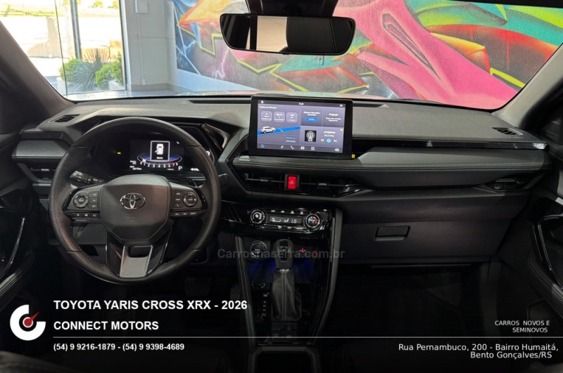 YARIS CROSS 1.5 XRX 16V FLEX 4P AUTOMÁTICO - 2026 - BENTO GONçALVES
