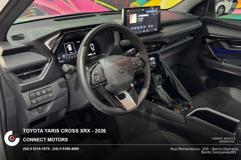 YARIS CROSS 1.5 XRX 16V FLEX 4P AUTOMÁTICO - 2026 - BENTO GONçALVES