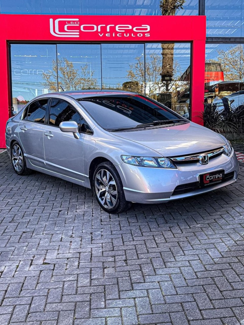 civic 1.8 lxl 16v flex 4p automatico 2008 canela