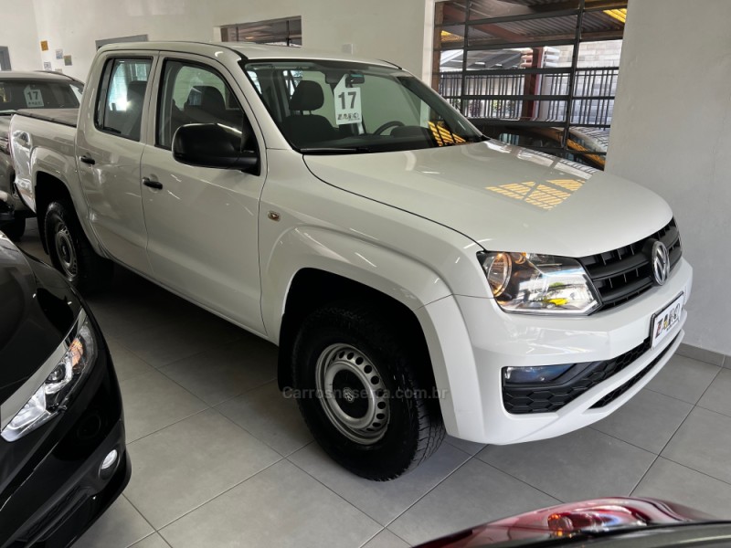 AMAROK 2.0 S 4X4 CD 16V TURBO INTERCOOLER DIESEL 4P MANUAL - 2017 - CARLOS BARBOSA