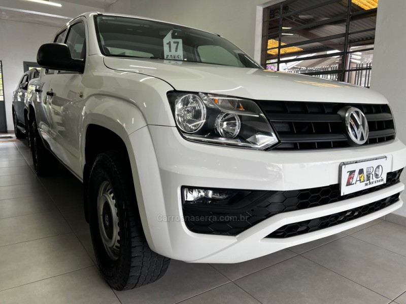 AMAROK 2.0 S 4X4 CD 16V TURBO INTERCOOLER DIESEL 4P MANUAL - 2017 - CARLOS BARBOSA