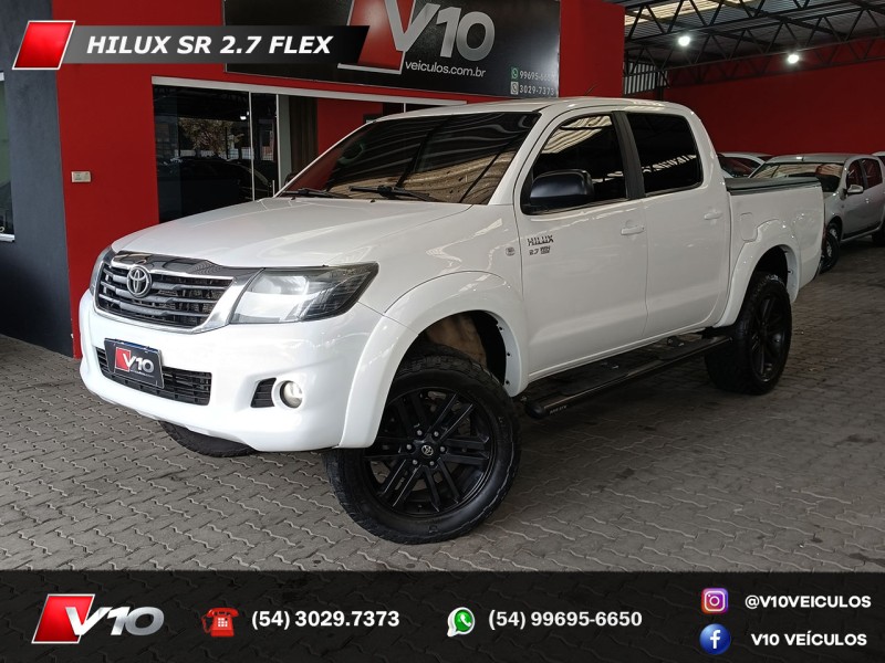 hilux 2.7 sr 4x2 cd 16v flex 4p automatico 2014 caxias do sul
