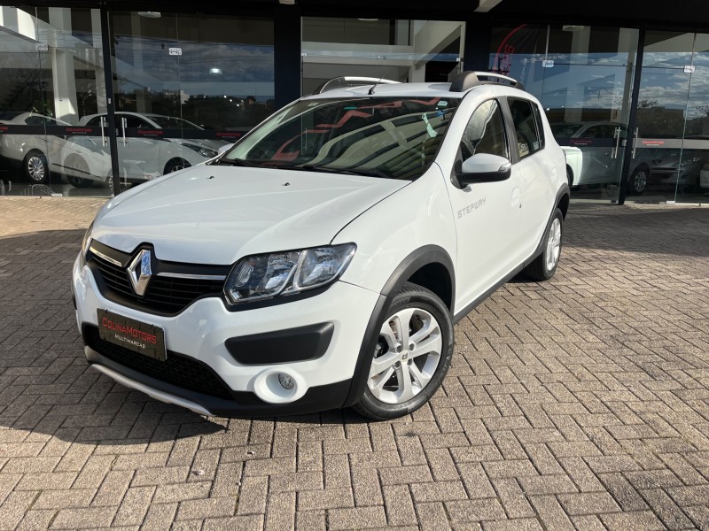 sandero 1.6 stepway 8v flex 4p manual 2016 caxias do sul