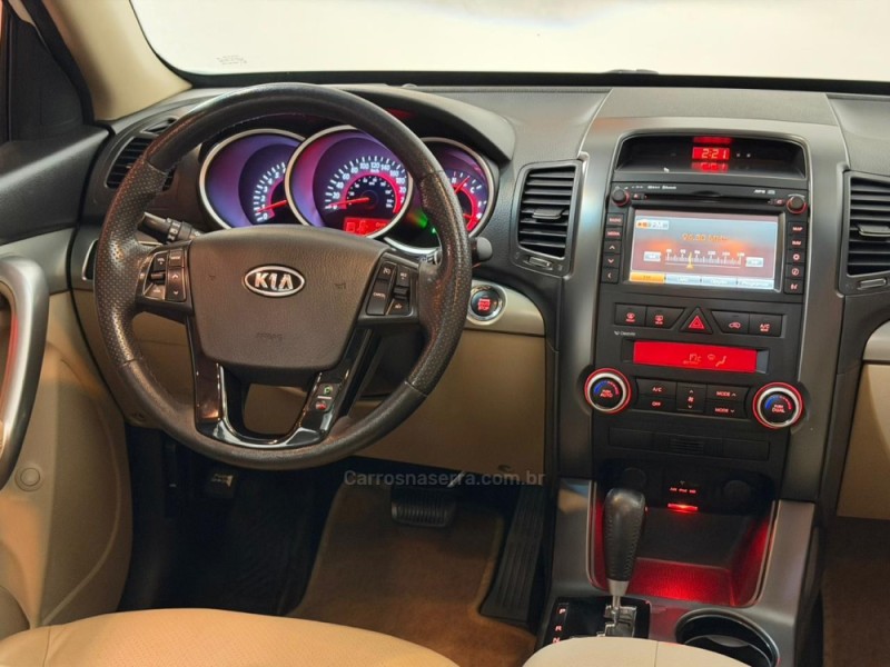 SORENTO 3.5 4X4 V6 24V GASOLINA 4P AUTOMÁTICO - 2012 - ESTâNCIA VELHA