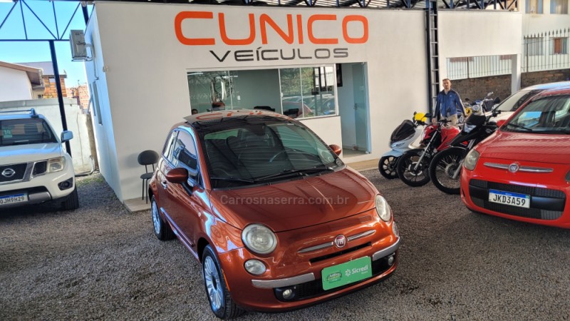 500 1.4 lounge air 16v gasolina 2p automatico 2012 caxias do sul