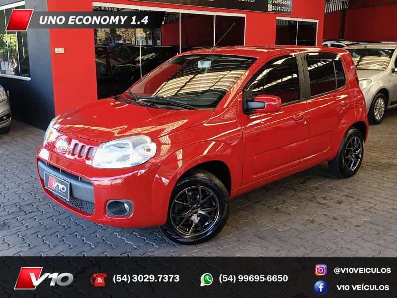 uno 1.4 evo economy 8v flex 4p manual 2013 caxias do sul