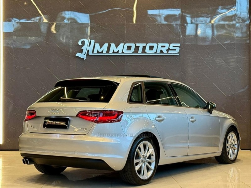 A3 1.8 TFSI SPORTBACK AMBITION 16V GASOLINA 4P AUTOMÁTICO - 2014 - CAXIAS DO SUL