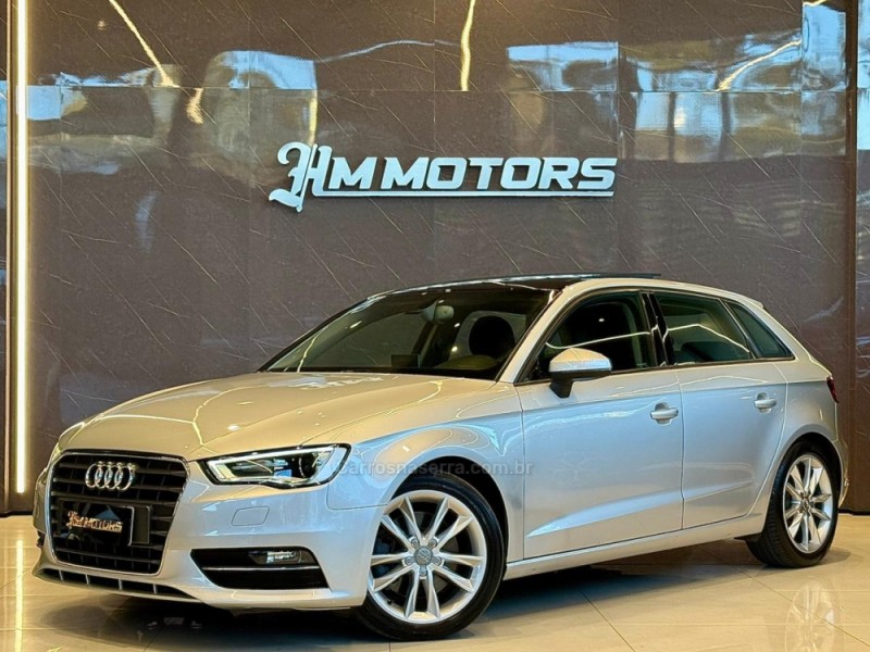 a3 1.8 tfsi sportback ambition 16v gasolina 4p automatico 2014 caxias do sul