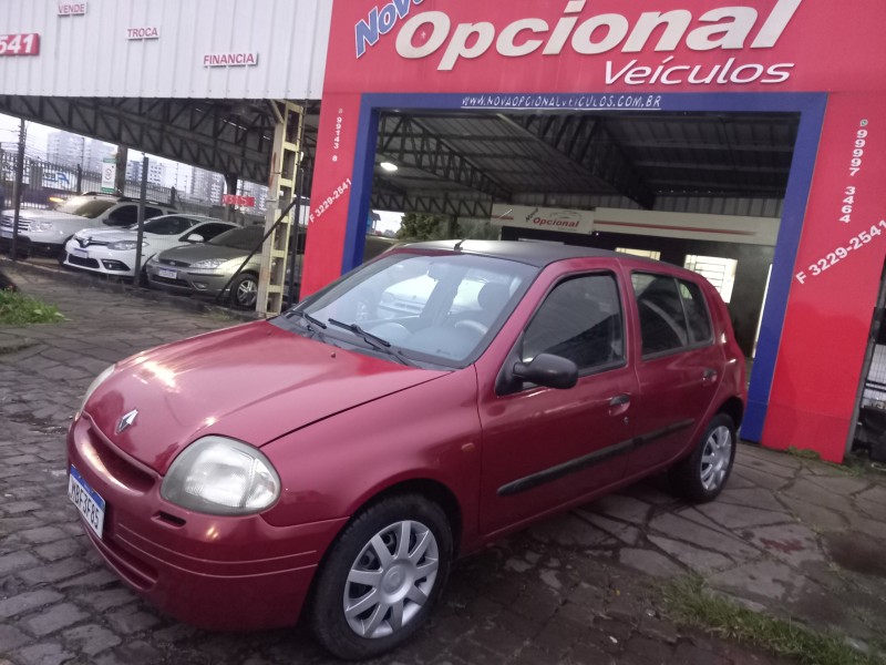 clio 1.0 rn 16v gasolina 4p manual 2001 caxias do sul