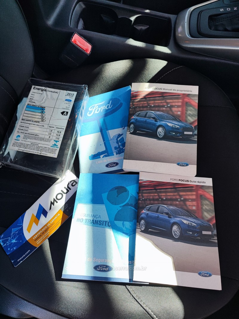 FOCUS 1.6 S HATCH 16V FLEX 4P AUTOMÁTICO - 2016 - FARROUPILHA