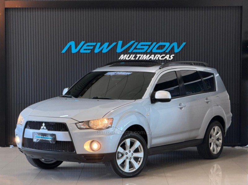 outlander 2.0 16v gasolina 4p automatico 2013 estancia velha