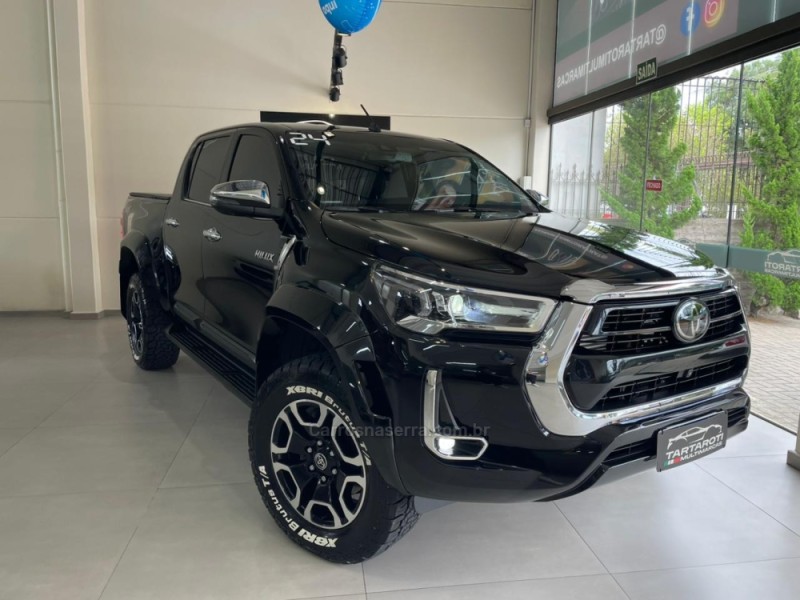 hilux 2.8 srx plus 4x4 cd turbo diesel 4p automatico 2024 caxias do sul