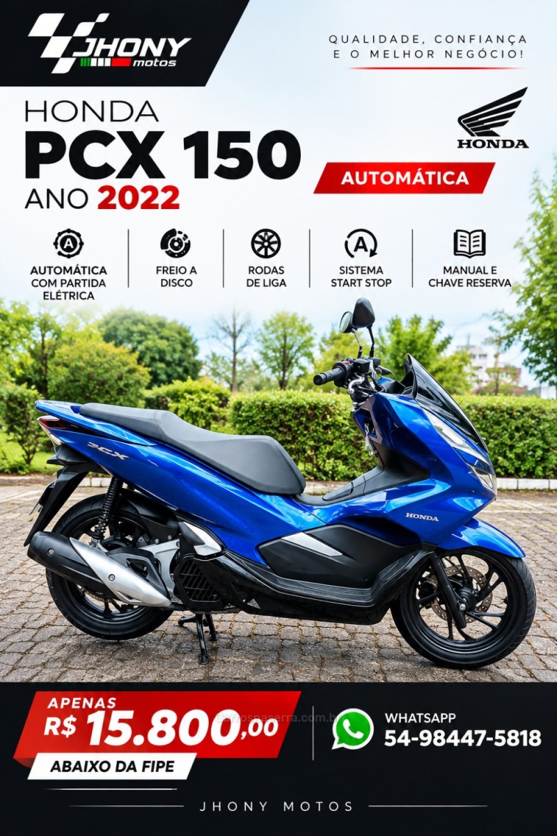 pcx 150 2022 caxias do sul
