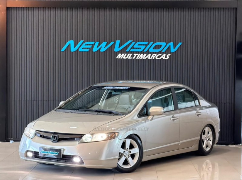 civic 1.8 lx 16v gasolina 4p automatico 2007 estancia velha