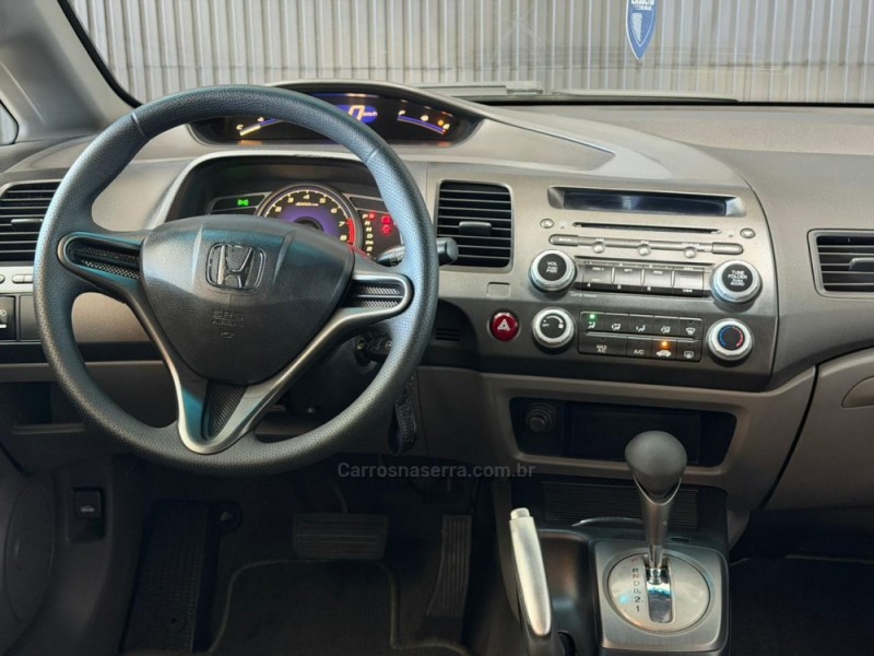 CIVIC 1.8 LX 16V GASOLINA 4P AUTOMÁTICO - 2007 - ESTâNCIA VELHA