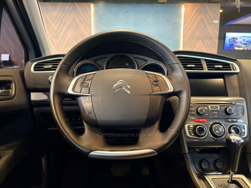 C4 LOUNGE 1.6 EXCLUSIVE 16V TURBO GASOLINA 4P AUTOMÁTICO - 2015 - CAMPO BOM