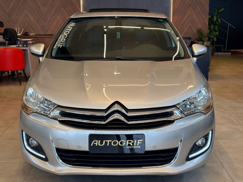 C4 LOUNGE 1.6 EXCLUSIVE 16V TURBO GASOLINA 4P AUTOMÁTICO - 2015 - CAMPO BOM